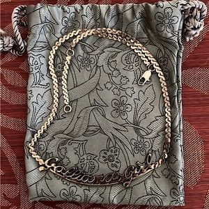 John Galliano ‘Gallianos Girl’ choker necklace